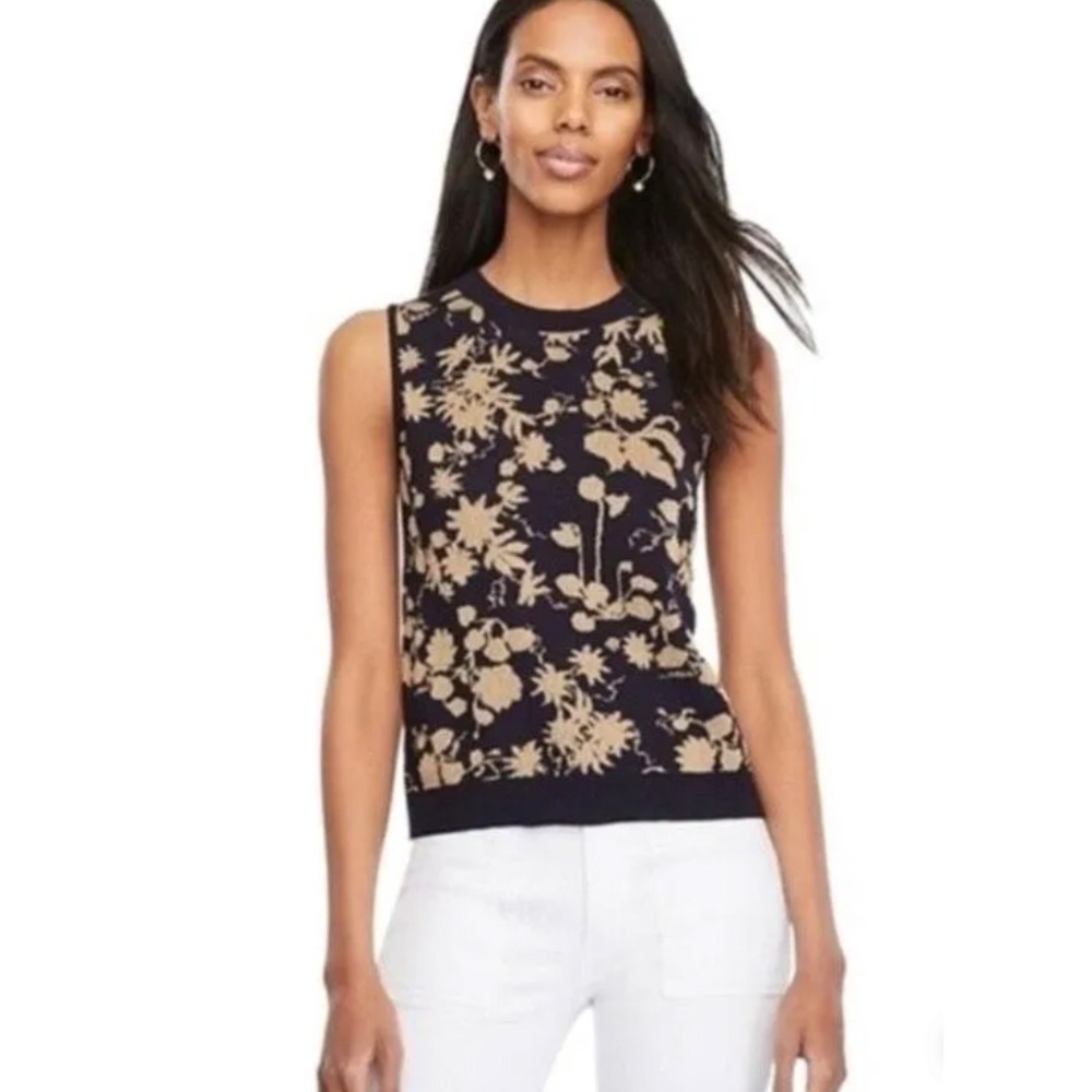 💕 Ann Taylor Sleeveless Sweater Vest Petite